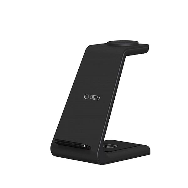 Tech-Protect Qi15W-A36/3In1 Wireless Charger For Apple Black