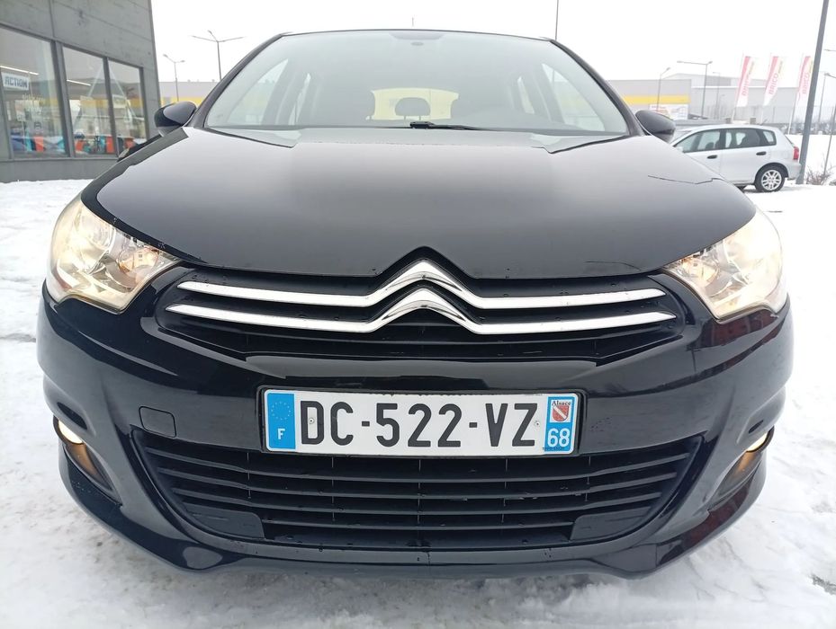 Citroën C4 ** 2014 Rok, Bez Wkładu 1.6 HDI,  Tempomat, Alum, Czarny Metalik  **