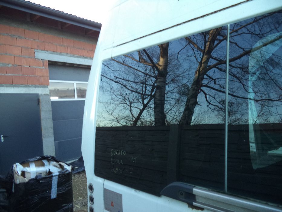 Szyba boczna prawa oryginał Ducato Boxer Jumper 2008R