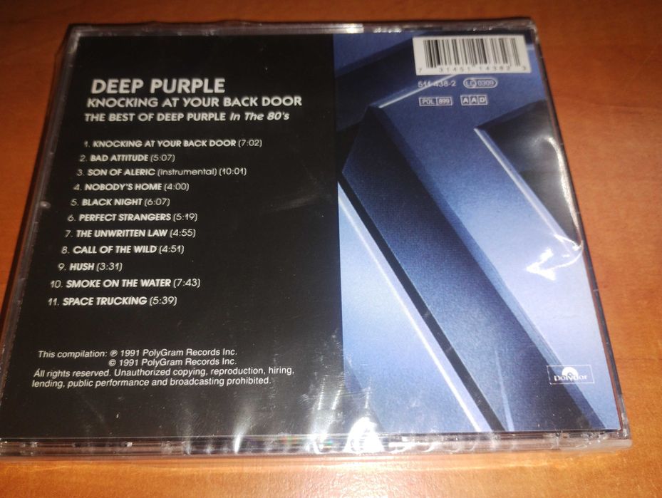 Deep Purple Knocking at your black door CD na prezent