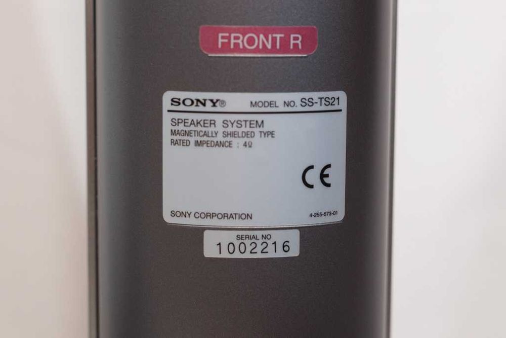 Colunas Sony SS-TS21