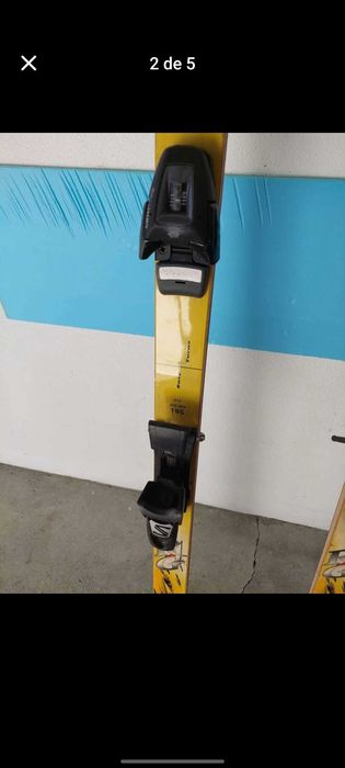 Ski rossignol 195 com fixações salomon