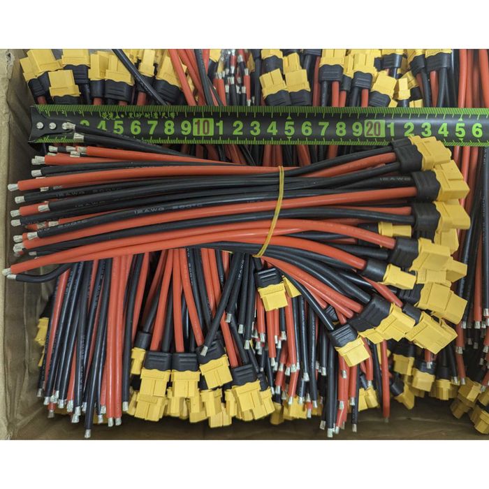 Роз'єми XT60 H Amass з проводом 12AWG - XT60 Female та Male