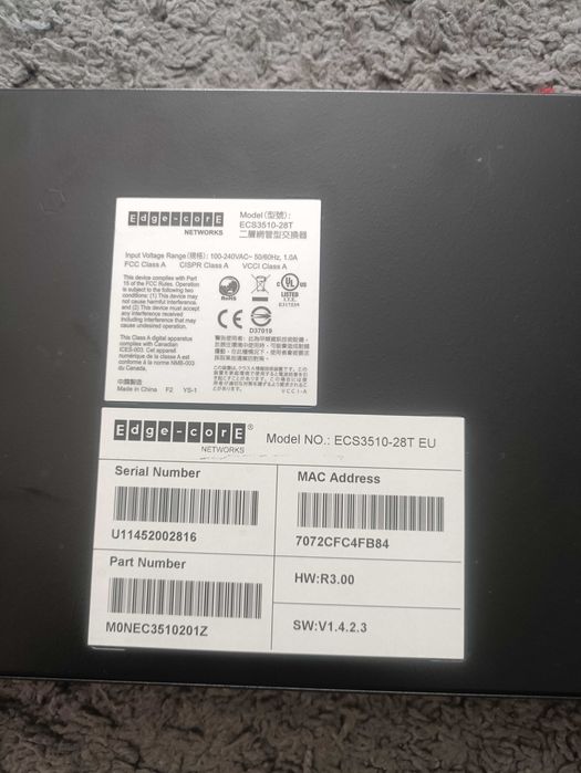 Комутатор ECS3510-28T