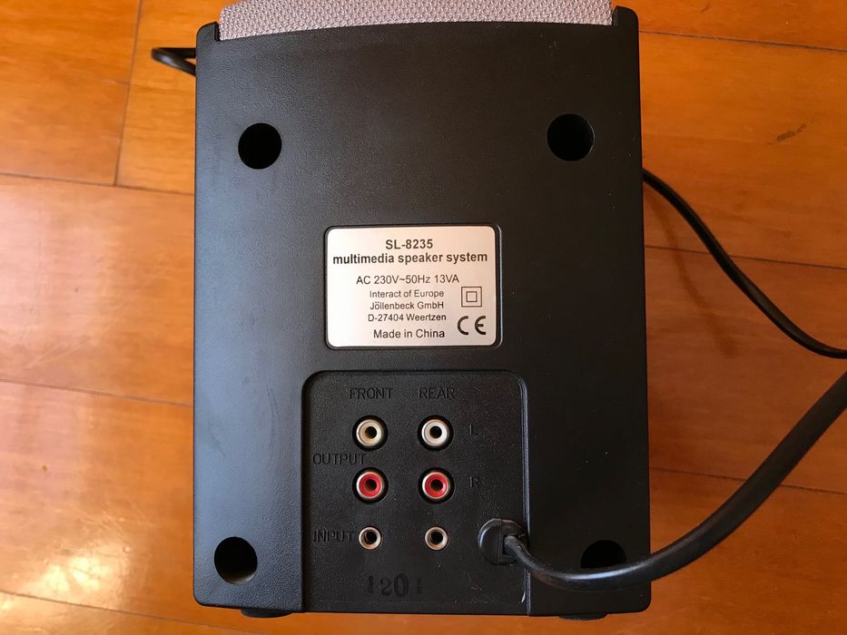 Colunas para computador com subwoofer