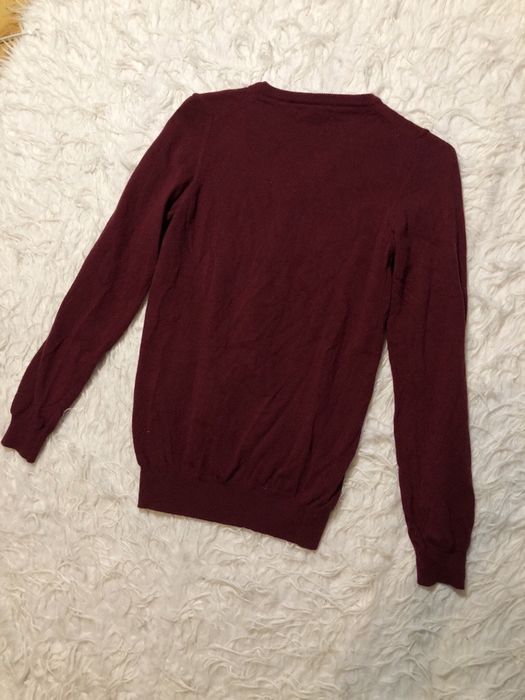 Sweter Gant rozmiar M bordowy