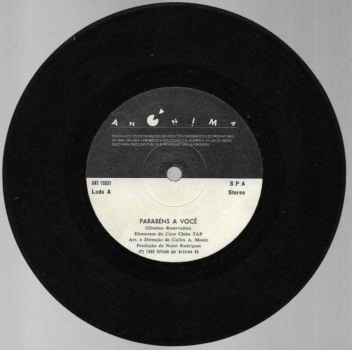 Parabéns a Você - - - - - Disco