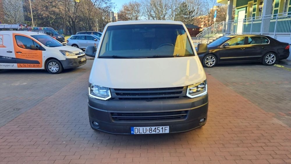 Volkswagen Transporter  T5, Automat, 180KM, blaszak, grudzień 2013, bogata wersja, zadbany