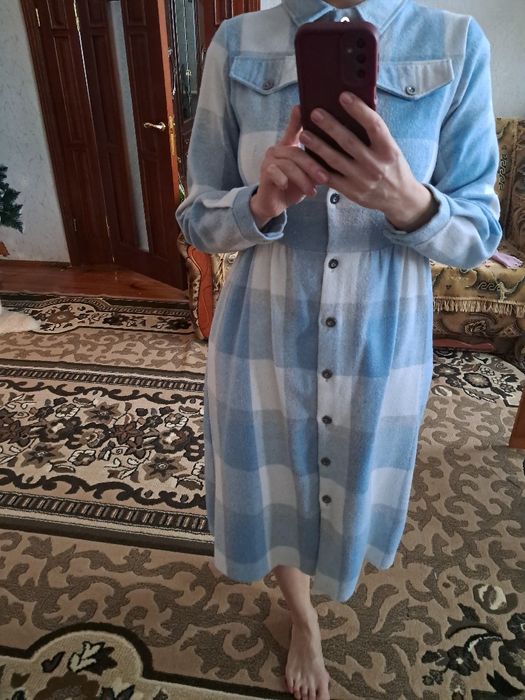 Тепла зручна сукня для модниці