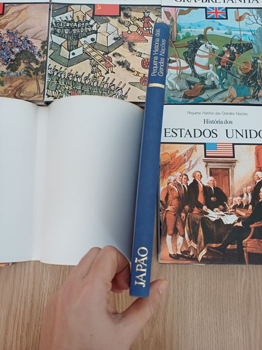 12 volumes Pequena História das Grandes Nações