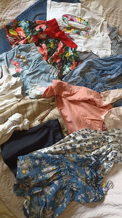 Пакет вещей на 4-5 лет 110 116 размер