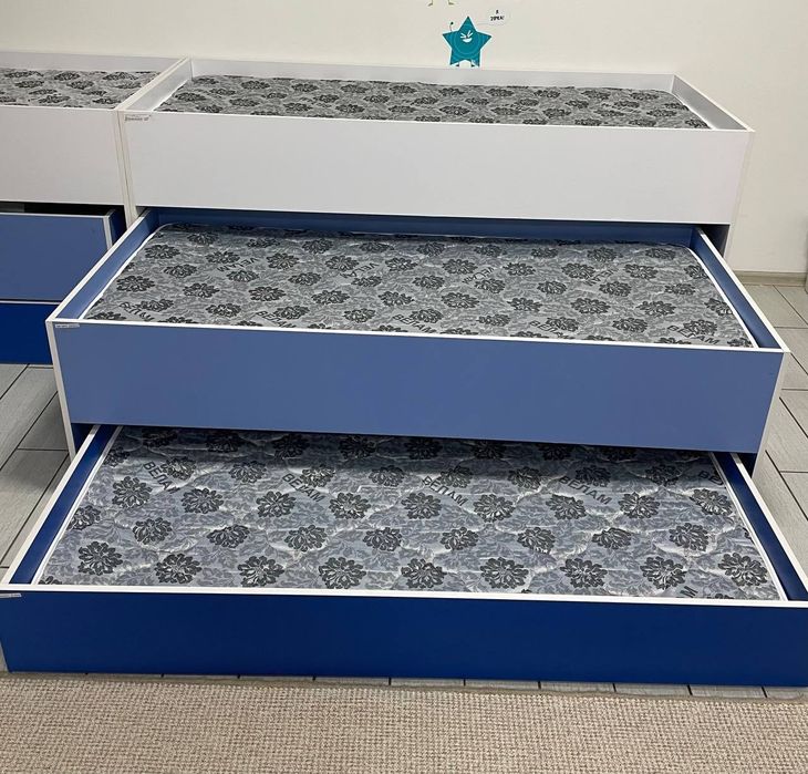 3х поверхове дитяче ліжко, матрац в подарунок