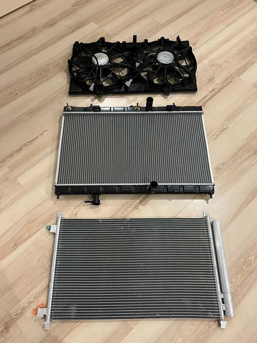 Дифузор Радиатор Конденсер  Nissan Rogue Рог T32 2014-2025 диффузор