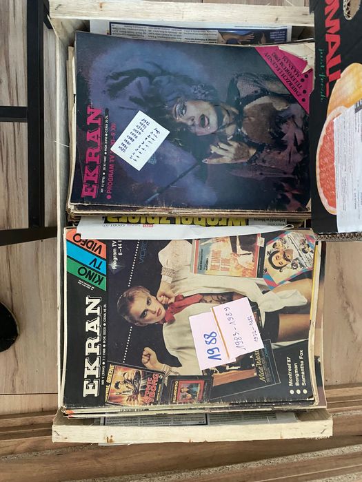 Sprzedam stare gazety kolekcjonerskie typu Film, Ekran