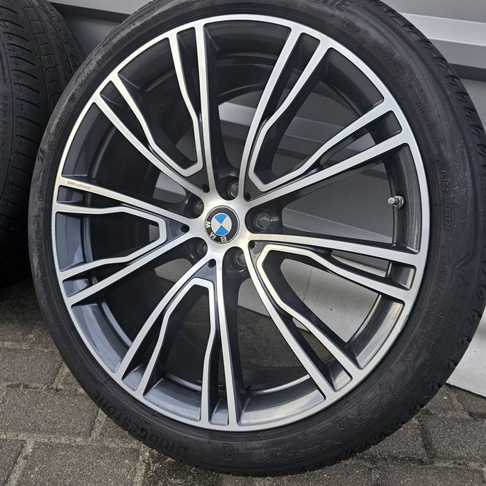 4 sztuki Koła Felgi BMW X3 G01 X4 G02 21" Styling 726i Bridgestone Alenza 001 Run Flat opony letnie Poznań