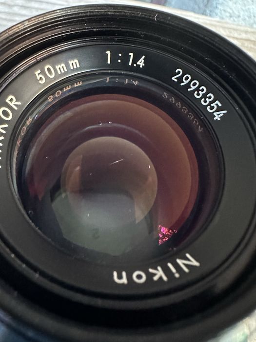 Обʼєктив Nikon 50mm f/1.4 Nikkor