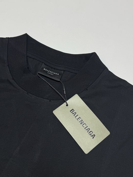 Футболка Balenciaga Basic logo M L oversized vetements