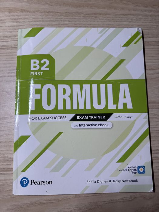 Formula B2 First exam trainer without key pearson