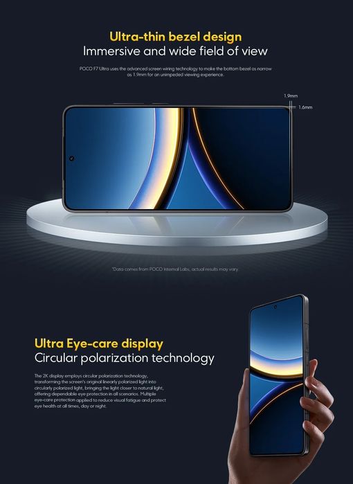 Xiaomi Poco F7 Pro 512 Gb/Snapdragon 8 gen3/6.7' 2K Flow Amoled