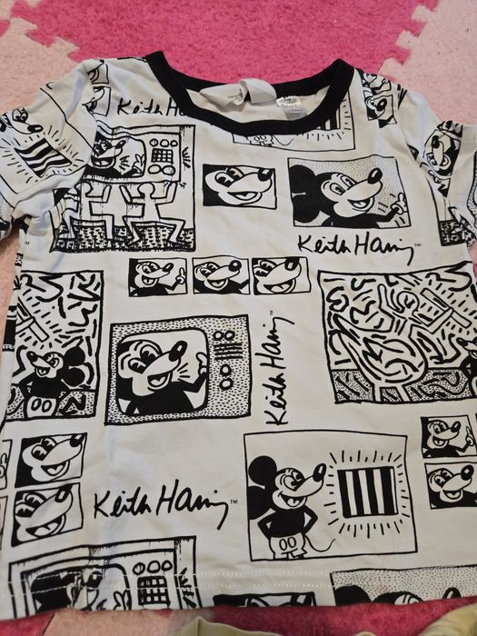 Bluzki krótkie rekaw cool club ,h&m 122r