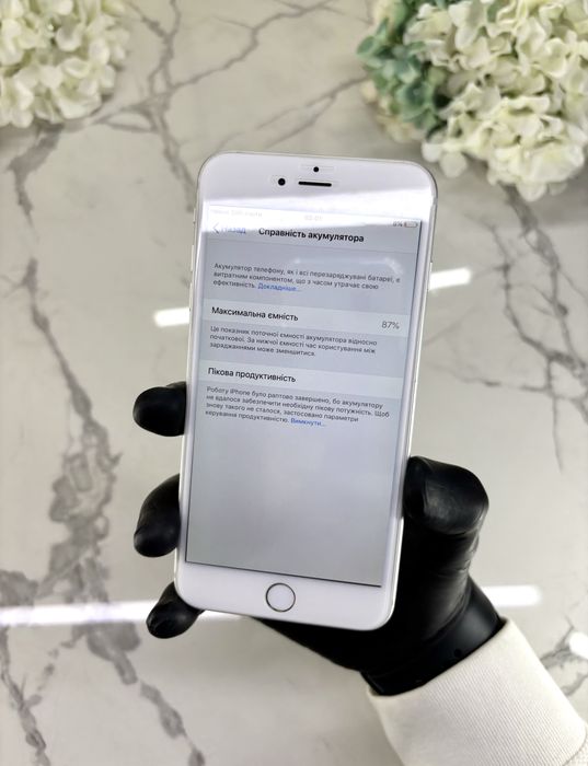Оригінал iPhone 6 Plus 87%АКБ Silver Neverlock (Магазин Гарантія)