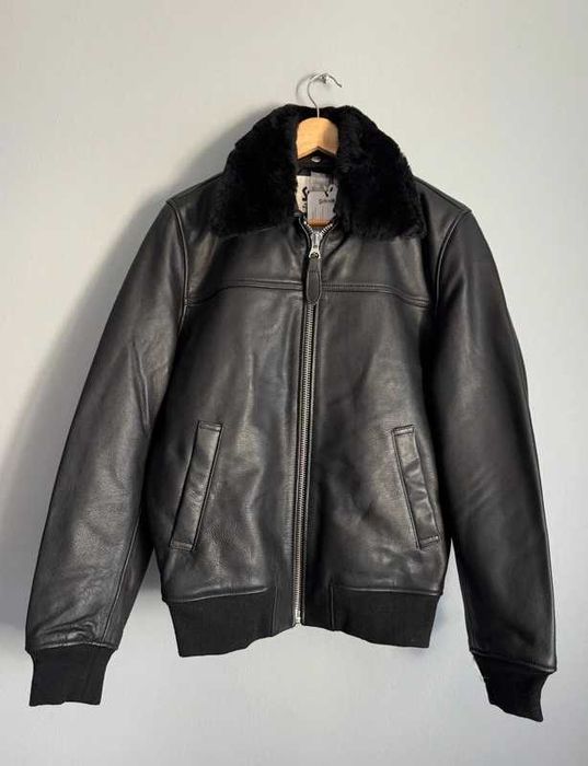 Schott NYC A-2 Flight Cowhide Leather Jacket LCPANE avirex b-3