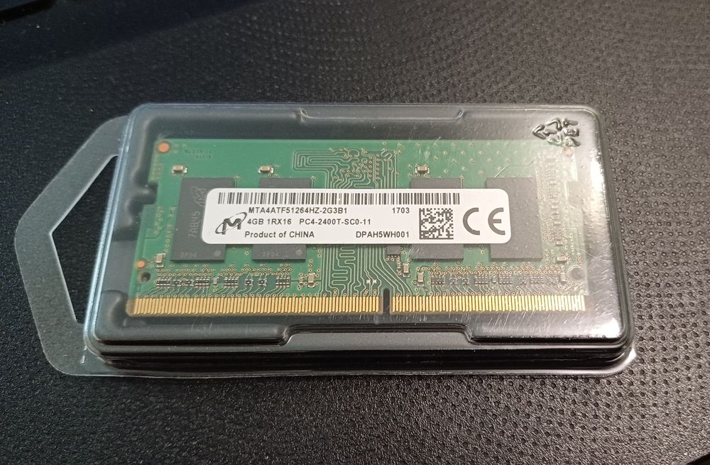 Пам'ять для ноутбука DDR4, 4gb