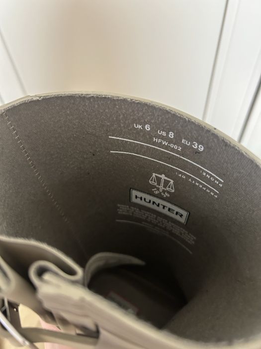 Hunter - półdługie kalosze