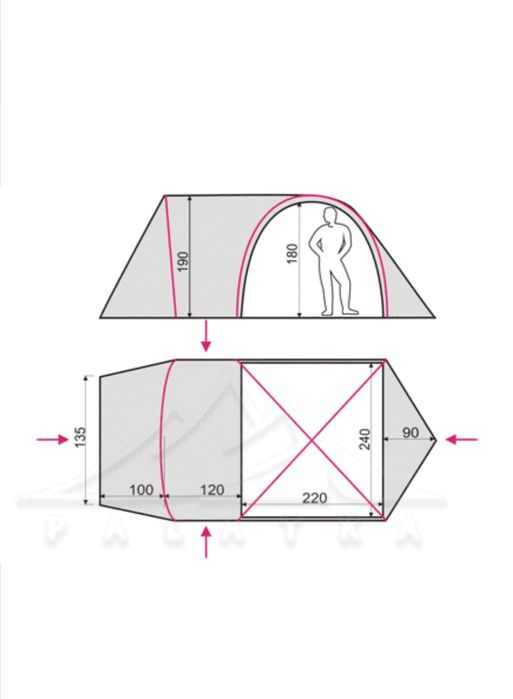 Палатка Terra incognita Olympia 4