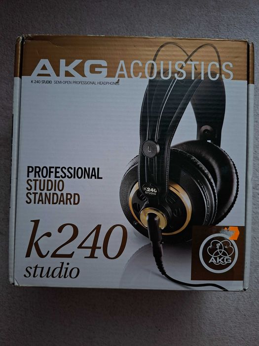 OKAZJA!!! Profesjonalne studyjne słuchawki AKG K240