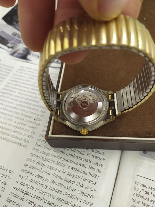 Zegarek Swatch automat eta Swiss unikat