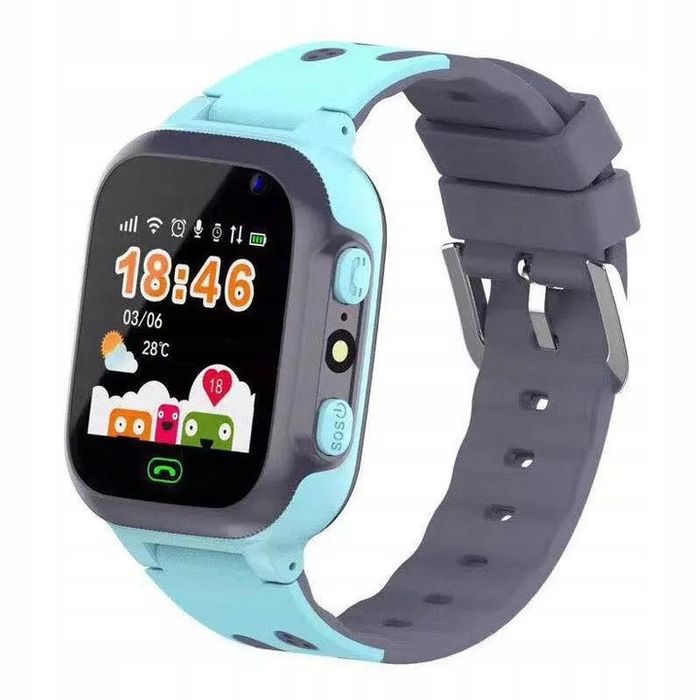 Smartwatch Dla Dzieci Zegarek Dziecięcy Lokalizator Lbs + Karta SIM