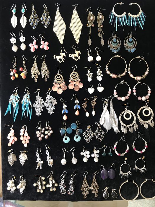 Bijuteria 42 pares de brincos