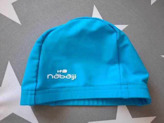 Touca de natação tecido bebé azul nabaiji
