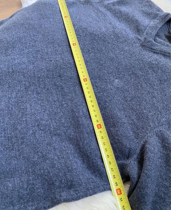 Sweter męski Emporio Armani ze 100% dziewiczej wełny
