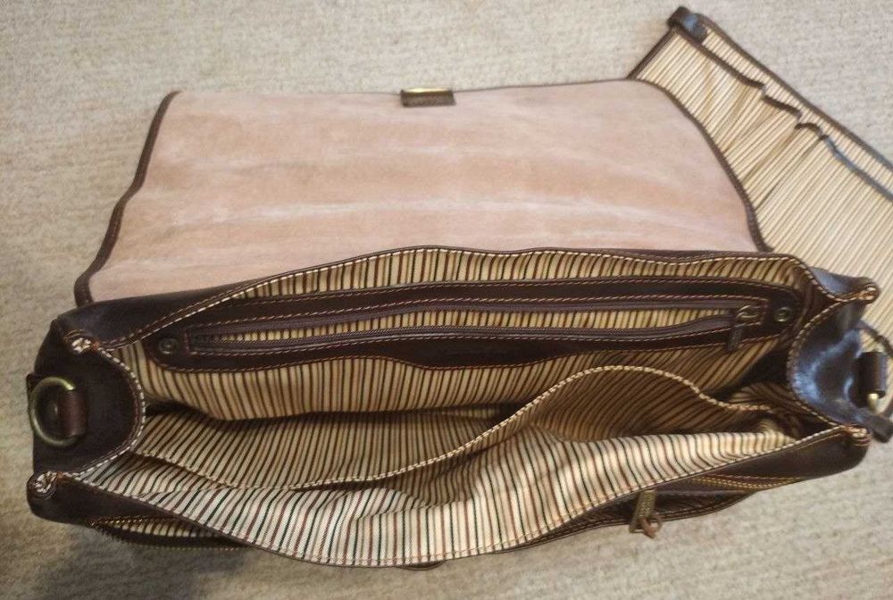 Кожаная сумка портфель Tuscany Leather