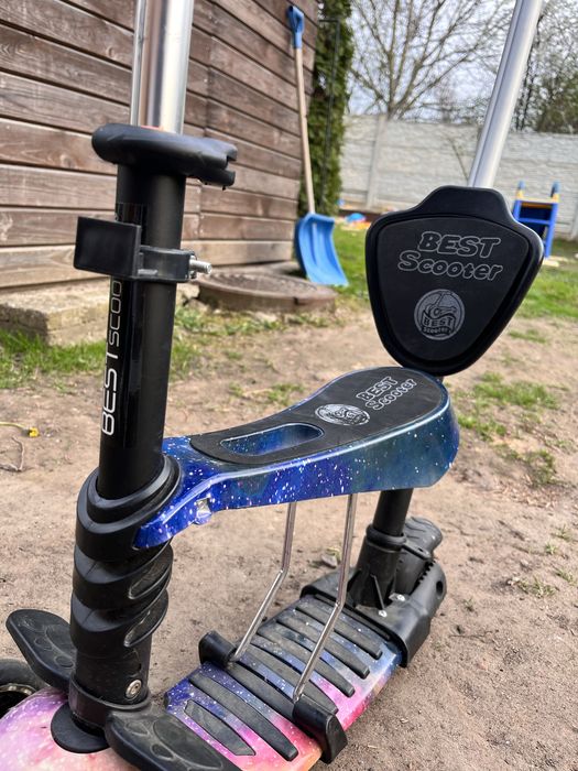 Продам самокат з батьківською ручкою
