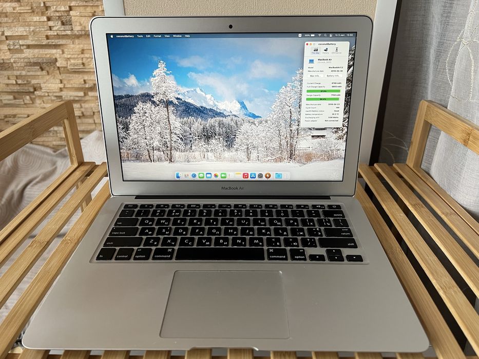 Батарея 10.5 годин, майже ідеальний MacBook Air 13 A1466 2017, 8/256Гб