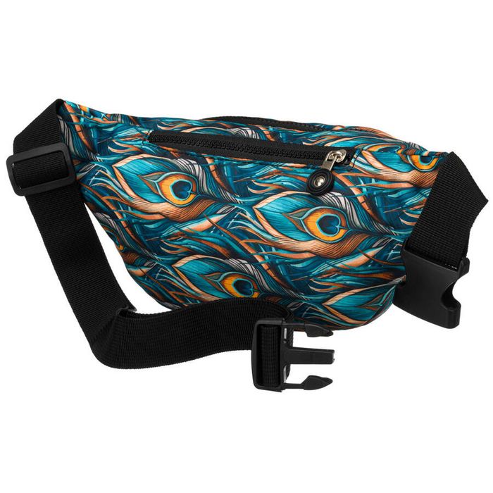 torebka damska na pas z wyrazistym wzorem - rovicky