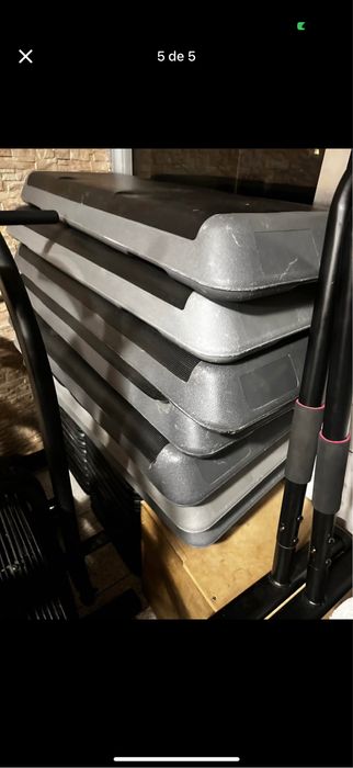 Step treino com suporte