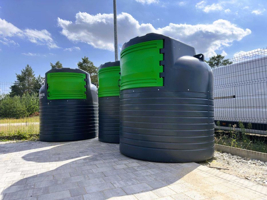 Zbiornik na olej napędowy paliwo ON 1000L 1500L 2000L 2500L 5000L