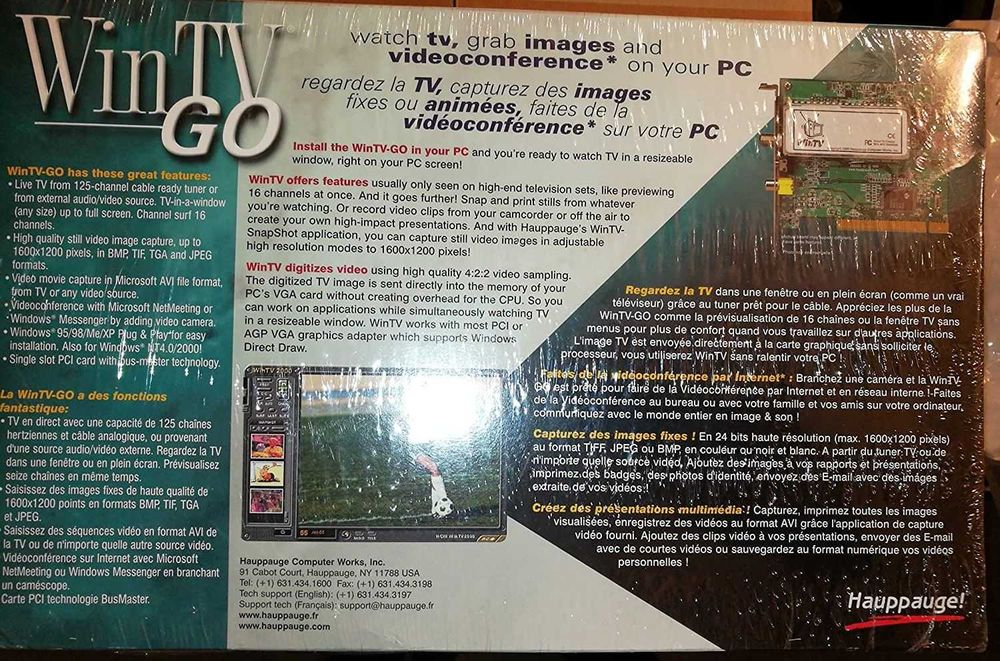 Sintonizador TV Hauppauge WinTV Go