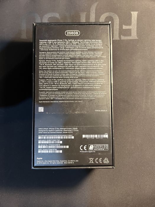 iPhone 11 Pro 256GB Midnight Green – idealny stan, Face ID niesprawne