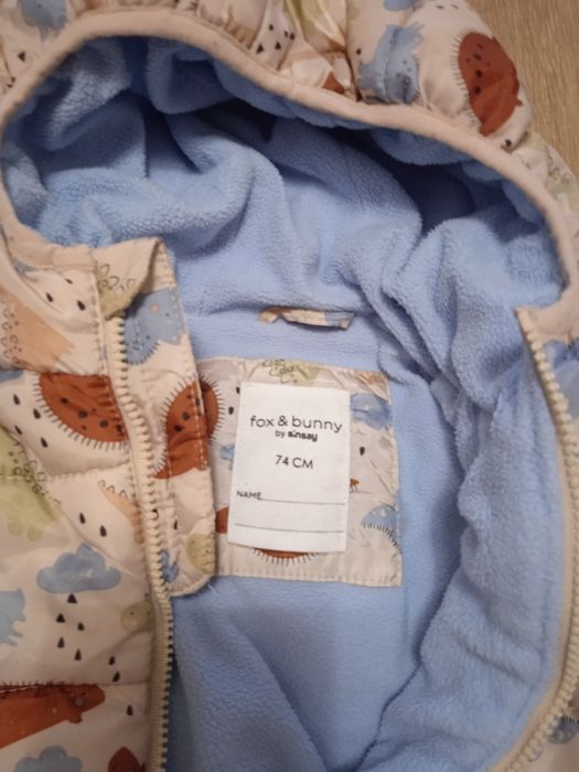 Kurtka przejściowa chłopięca Sinsay r. 74