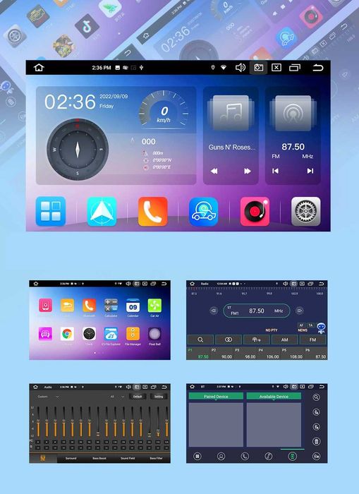 CarPlay Android Auto Radio RDS DAB+ Android WiFi 4G Bluetooth YouTube USB DSP GPS USB BMW X5 E53 BOSE