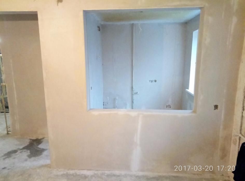 Машинна штукатурка. Досвід роботи 12 років.