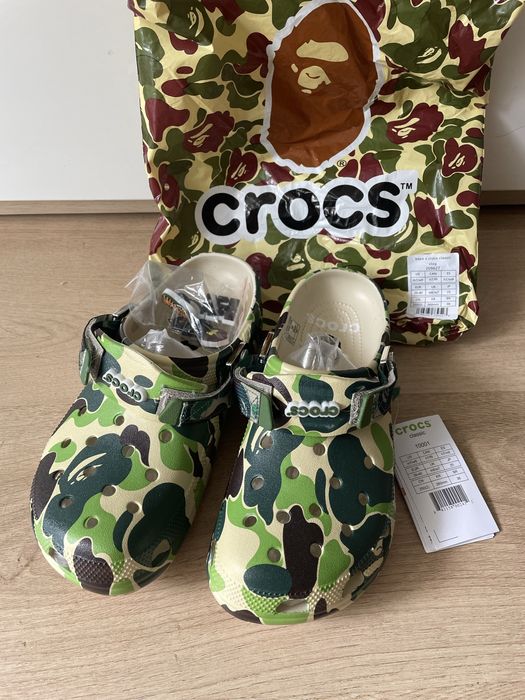 Sprzedam Crocs bape moro r39/40 Nowe