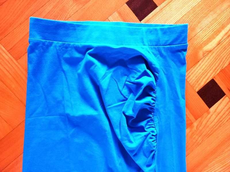 Spódnica niebieska, długa, bawełniana - Sinsay rozmiar S - 36