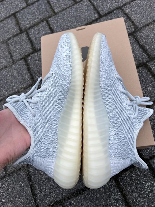 Adidas Yeezy Boost 350 V2 Cloud White Reflective sneakersy niskie 46