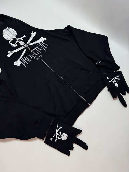 Зіп худі Grailz Project G/R x MasterMind Skull M L ERD Zip up hoodie
